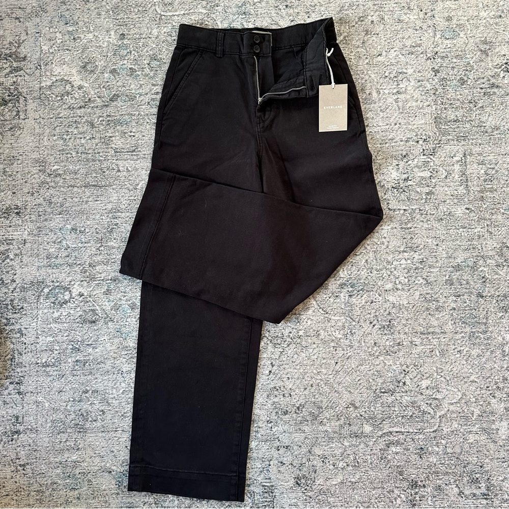 Everlane Black Flare Pants - Picture 3 of 7